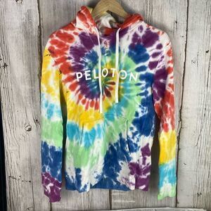 Spiritual Gangster x Peloton Limited Edition Tie Dye Hoodie Size M  297